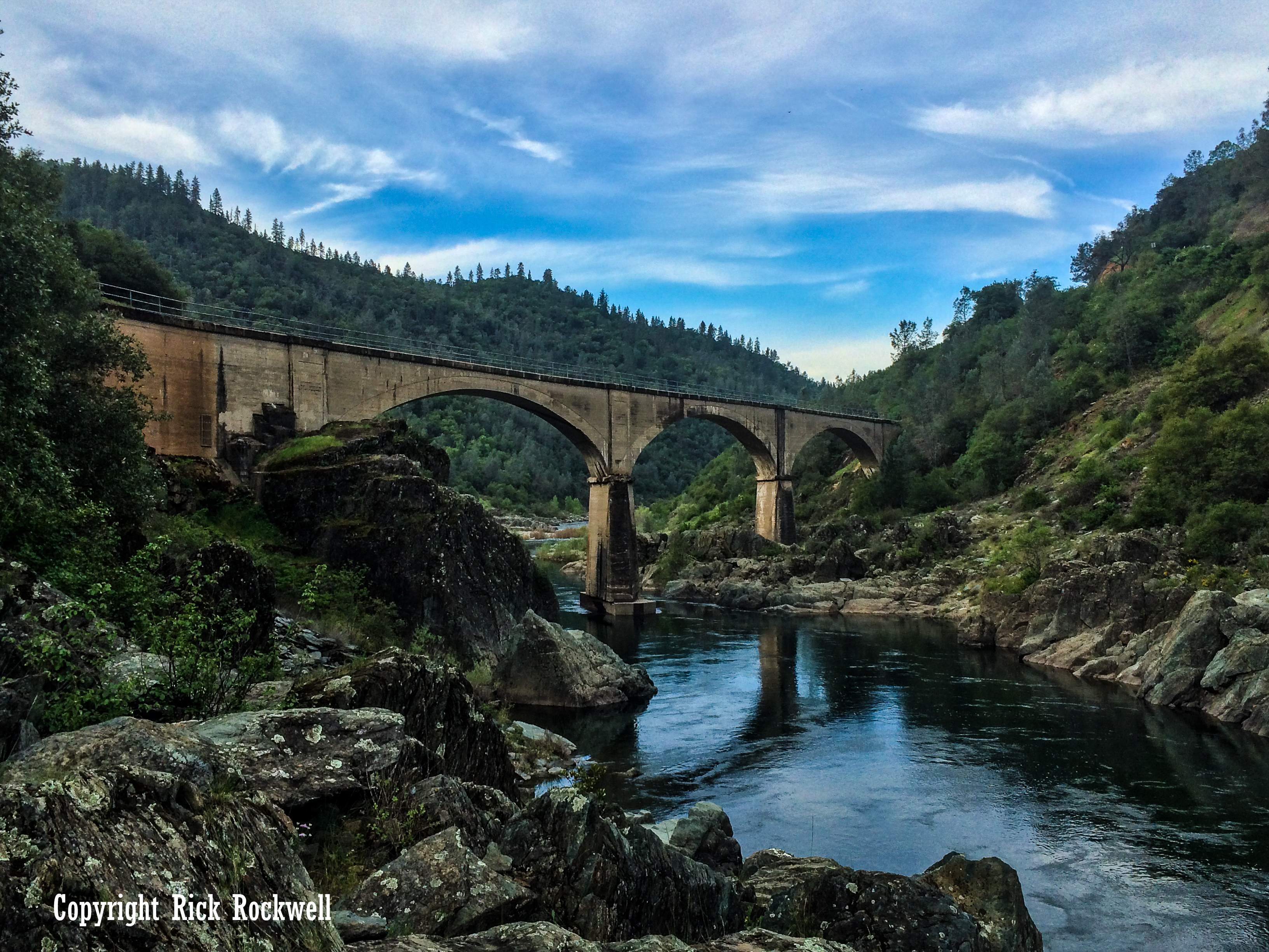 Photo of Mountain Quarries Bridge aka “No Hands Bridge”