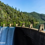 Looking at North Fork Dam and Lake Clementine