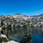A view of Upper Twin Lake