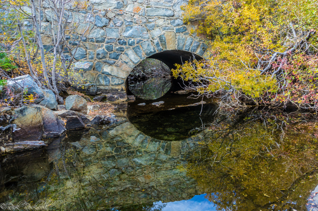 Eagle Creek flowing under the Highway