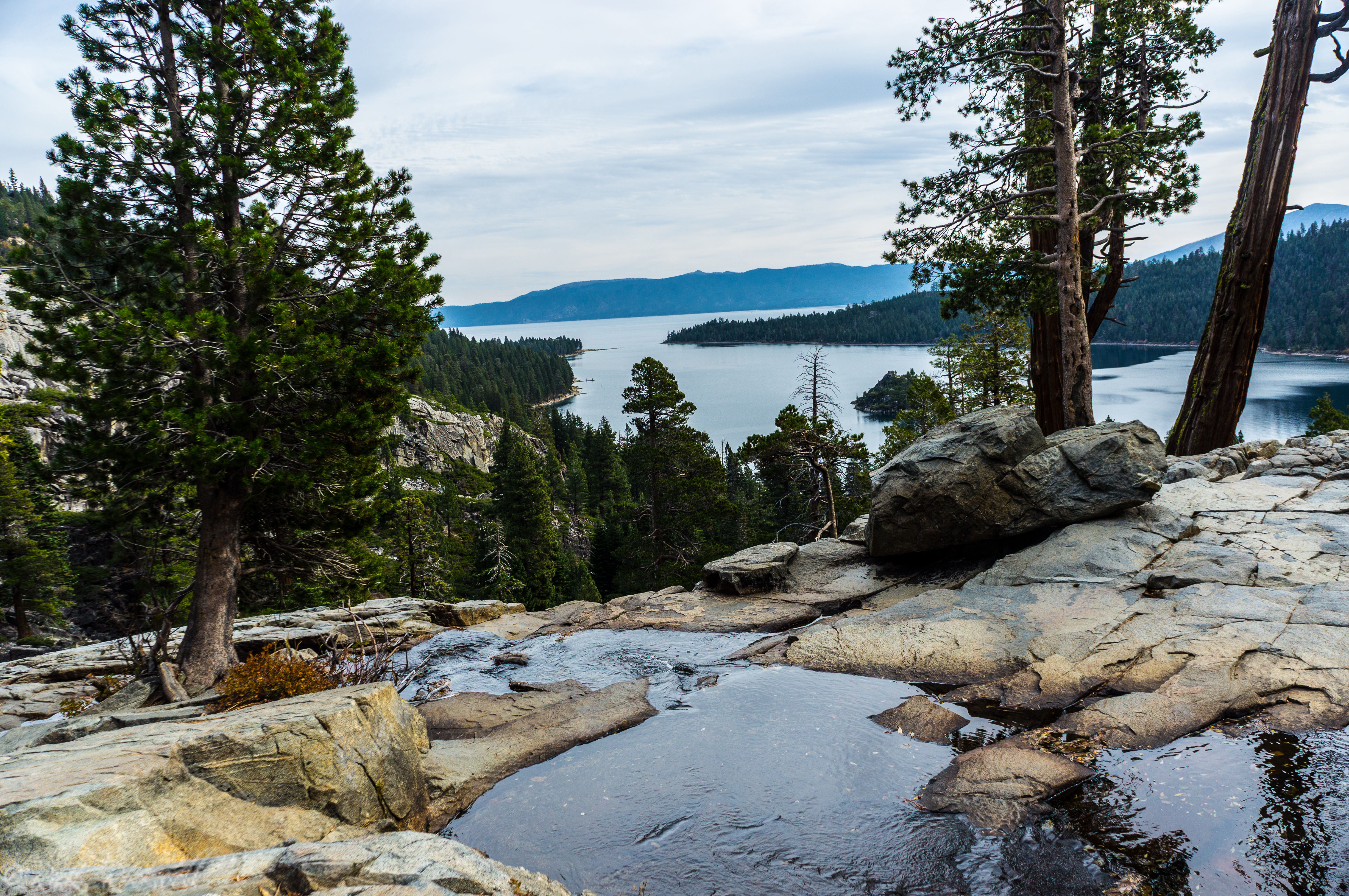 A view from the top of Lower Eagle Falls