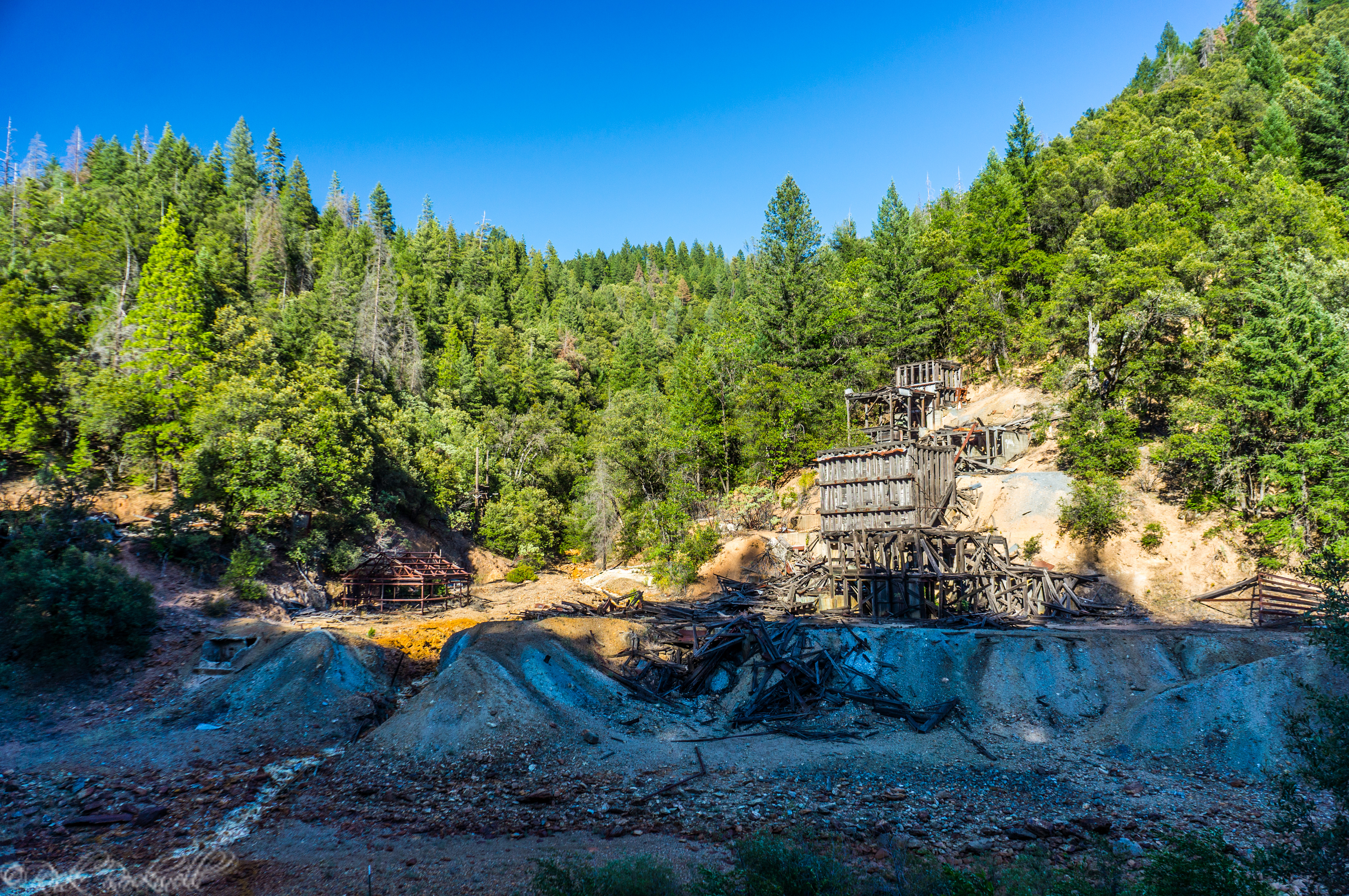 Photo of Shasta County’s Afterthought Mine is fading away