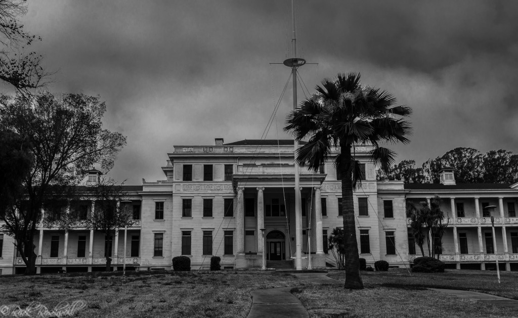 looking at the front of Mare Island Hospital