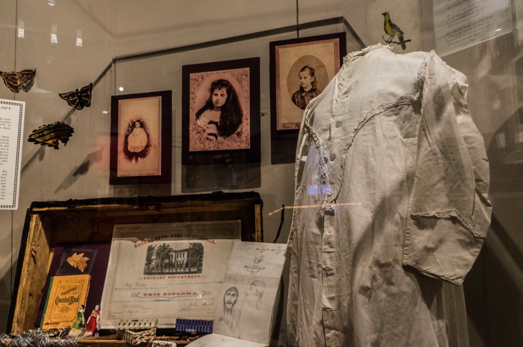 Woolsey Trunk Display at Sacramento History Museum