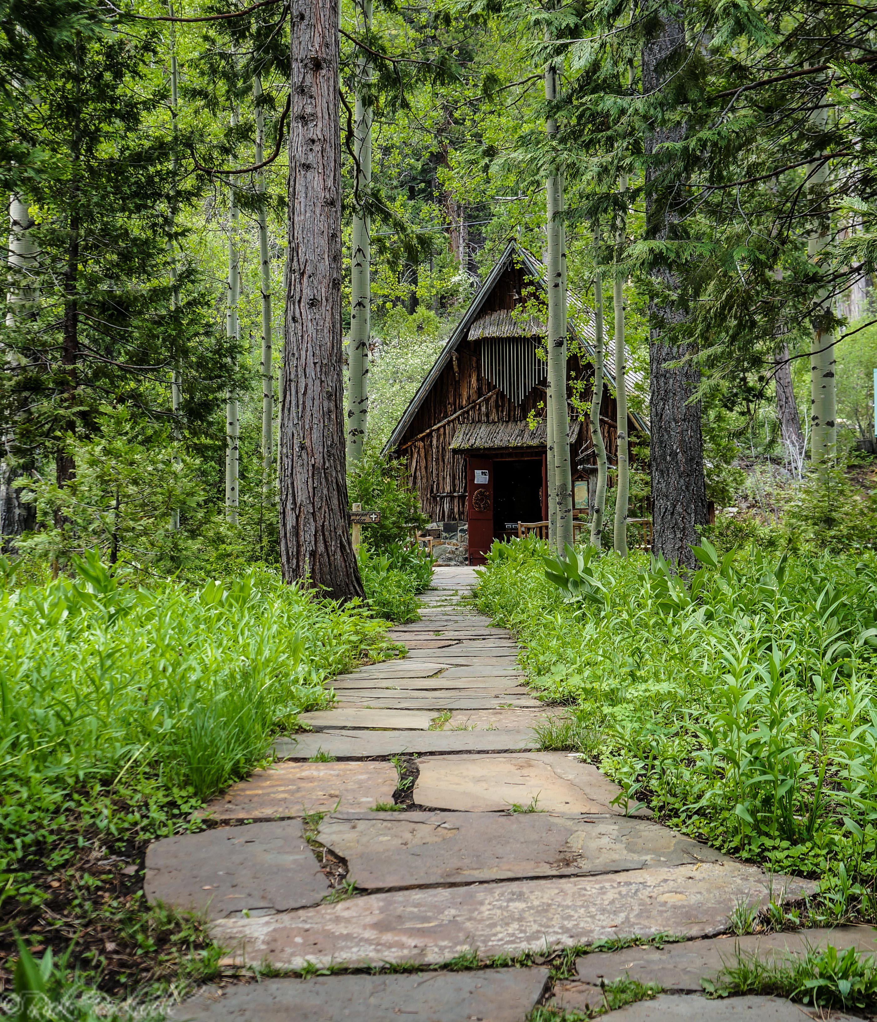 Photo of St. Francis of the Mountains: Fallen Leaf Lake’s historical church