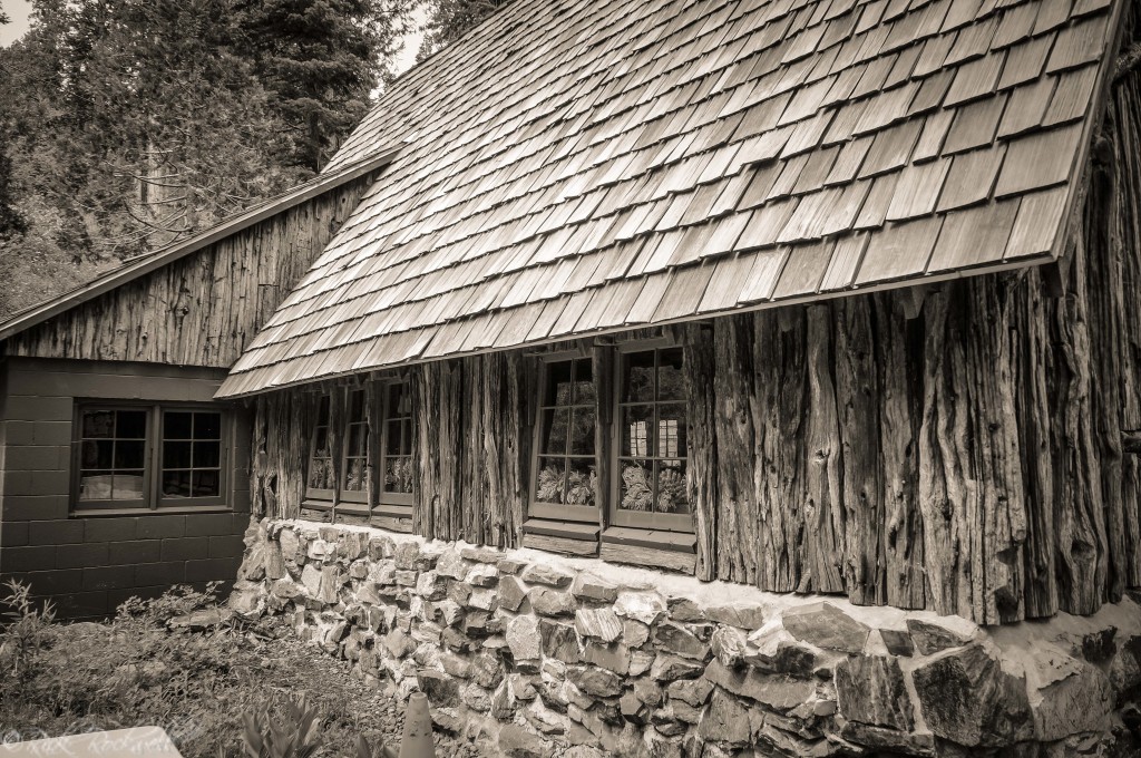 A view from the side of the St. Francis chapel