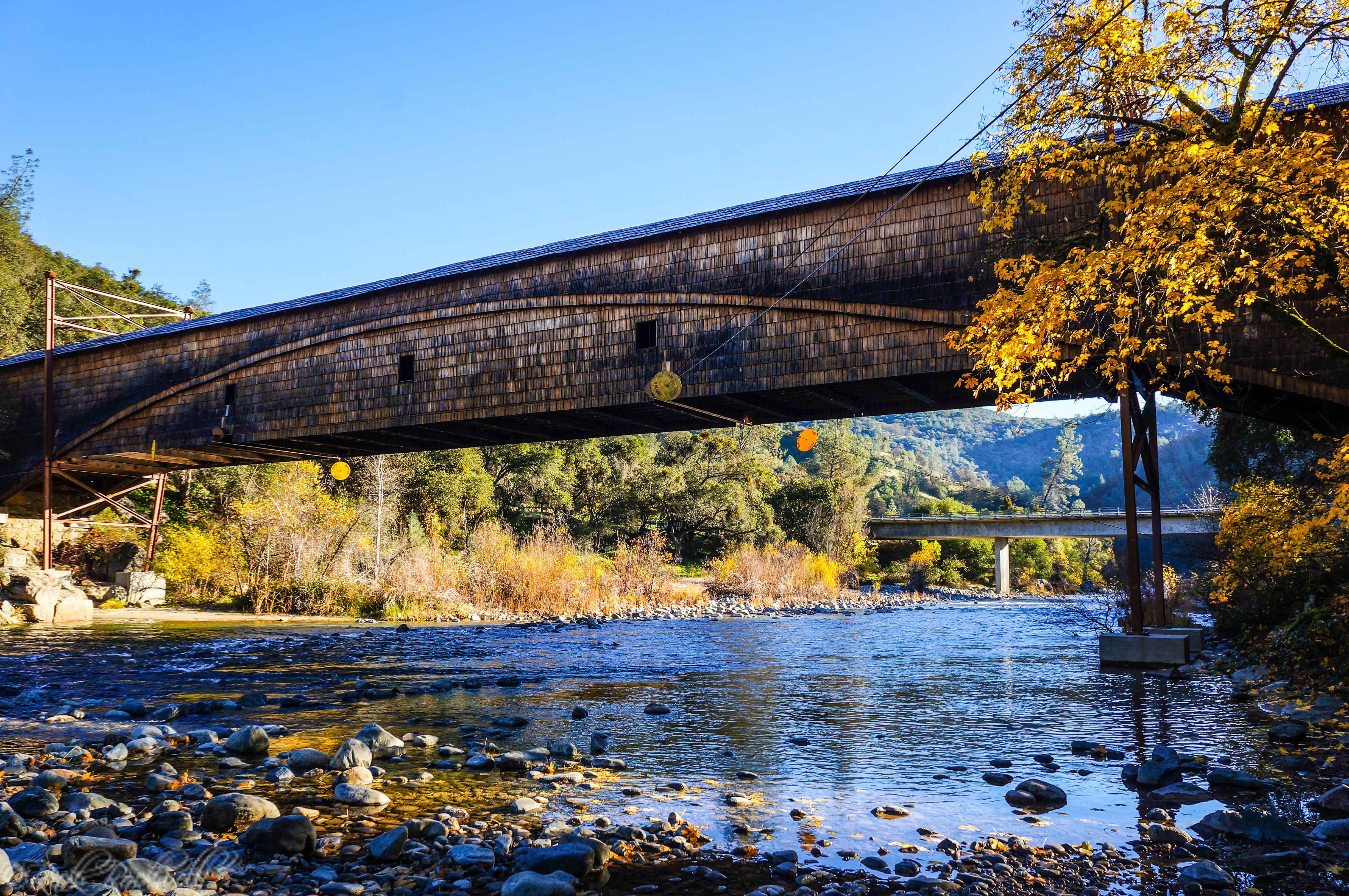 Photo of The Bridgeport Covered Bridge: a National Landmark spanning the South Yuba River