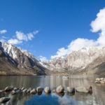 Convict Lake with a Mountain Reflection