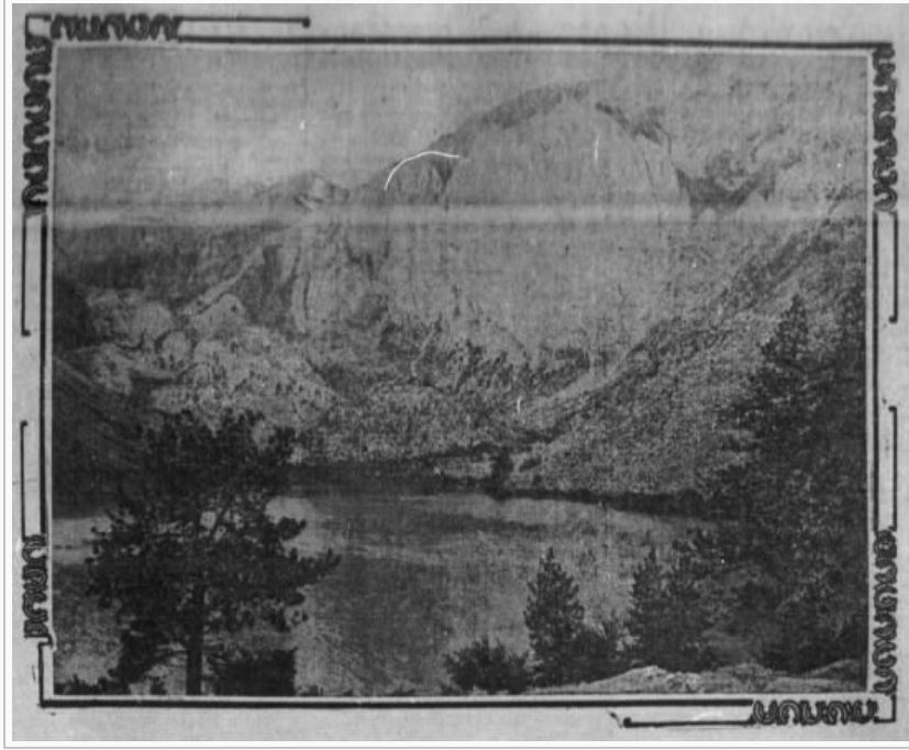 Pic of Convict Lake - Los Angeles Times Aug 18, 1905
