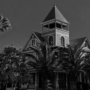 A distant view of the Cohn House