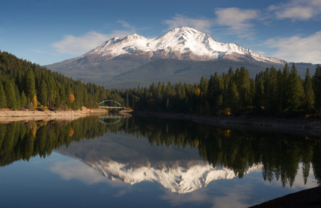 A view of Mt. Shasta